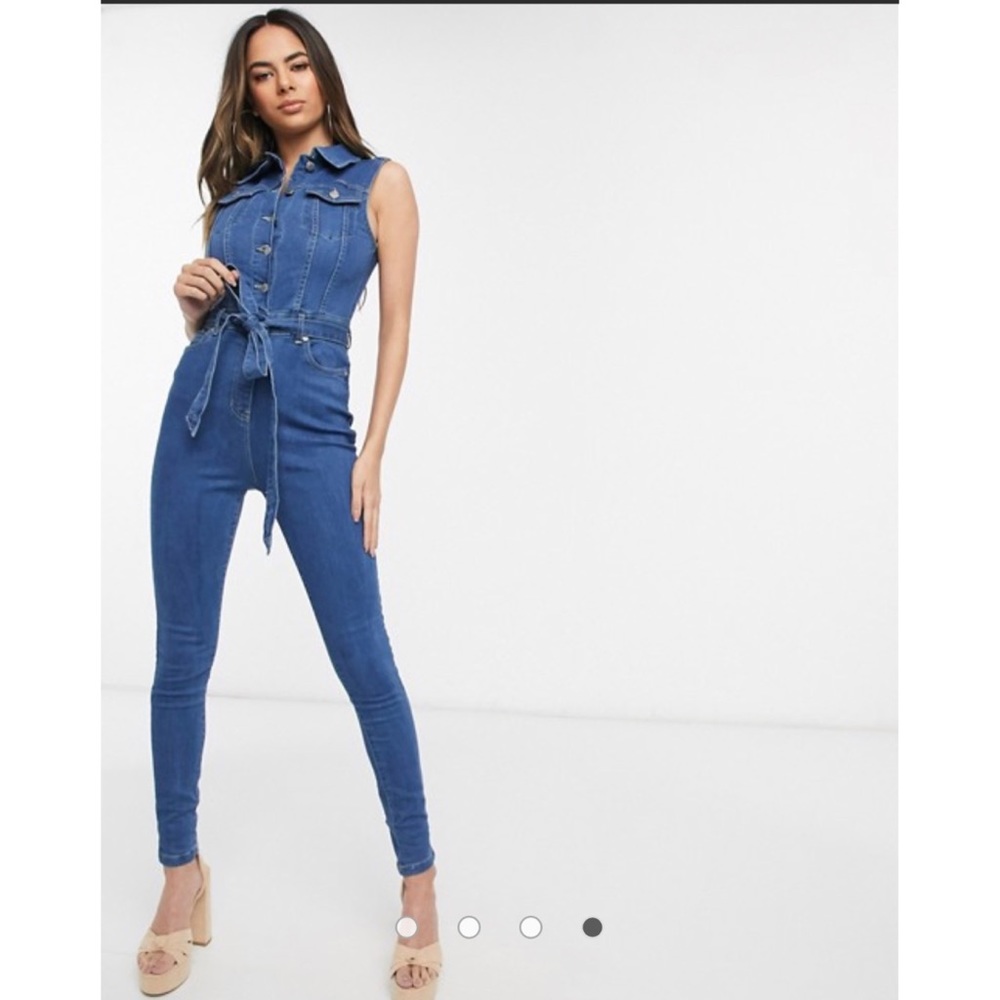 NWT Parisian denim jumpsuit Sz 2